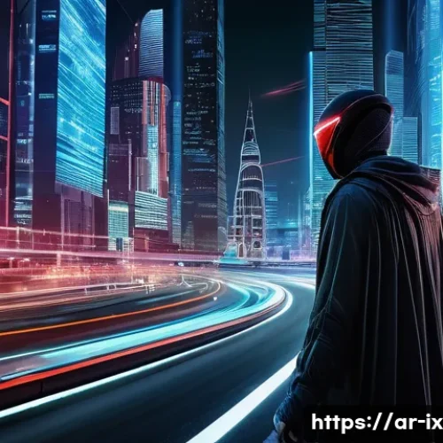 Home 32 API Rate Limiting 기법 - **Prompt:** A highly detailed, futuristic digital city skyline at night, with luminous data streams ...